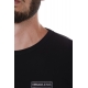 T-SHIRT JERSEY VISCOSA OMBRINA NERO