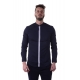 CAMICIA CAMICIA RETICOLO RETE BLU