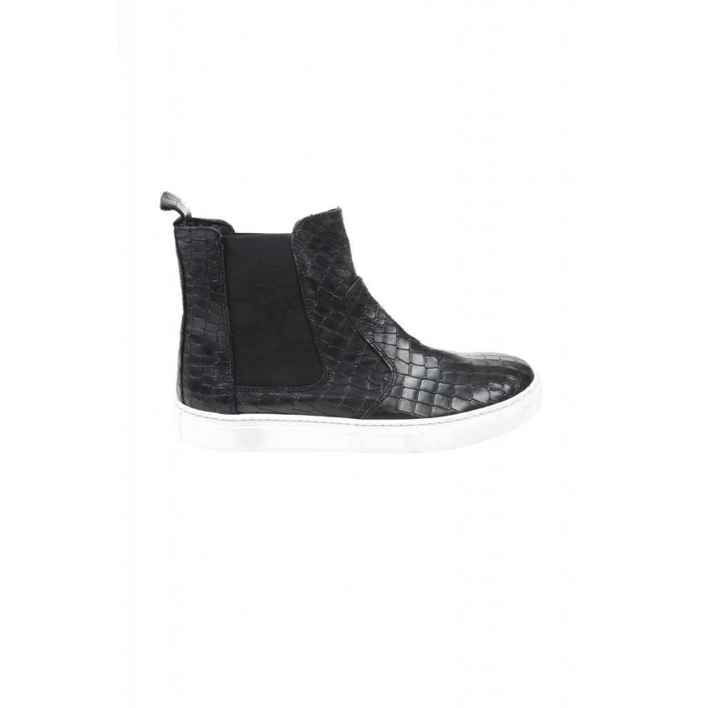 STIVALETTI SCARPA POLACCO BEATLES NERO