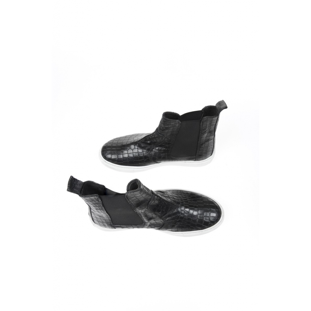 STIVALETTI SCARPA POLACCO BEATLES NERO