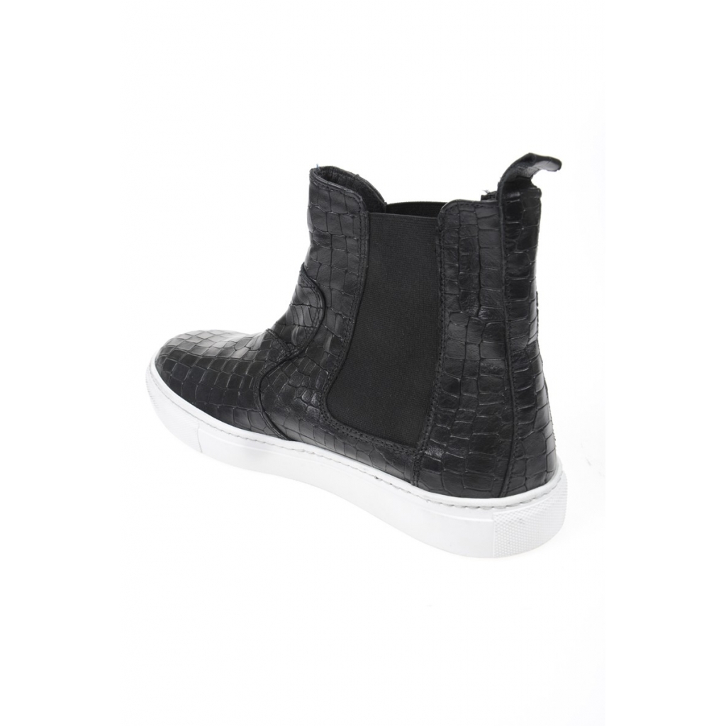 STIVALETTI SCARPA POLACCO BEATLES NERO