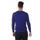 MAGLIA MAGLIA BASICO SCOLLO A V BLU