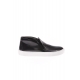 STIVALETTI SCARPA SLIP ON ALTA NERO