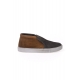 STIVALETTI SCARPA SLIP ON ALTA MARRONE