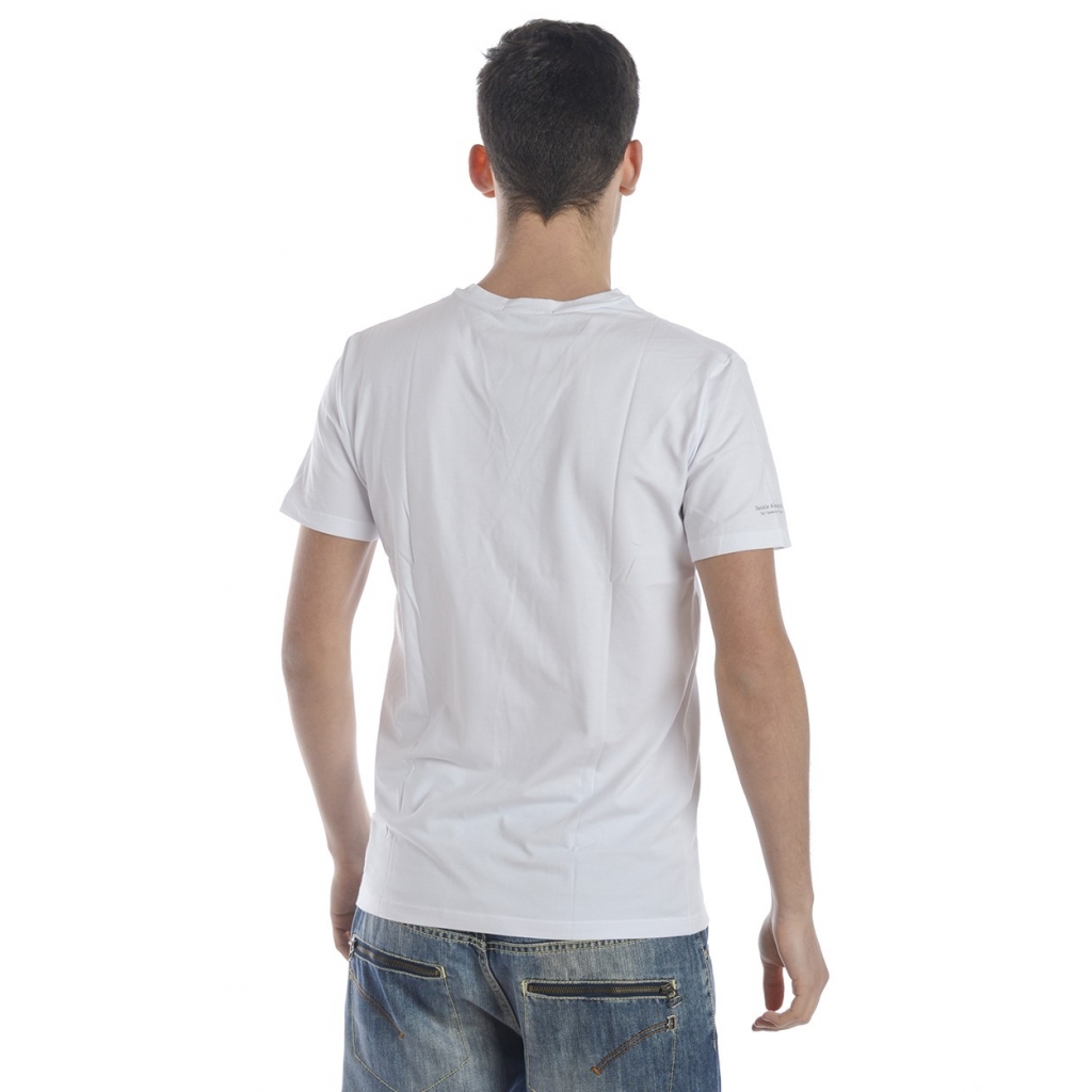 T-SHIRT MAGLIA V UNITO ST BIANCO