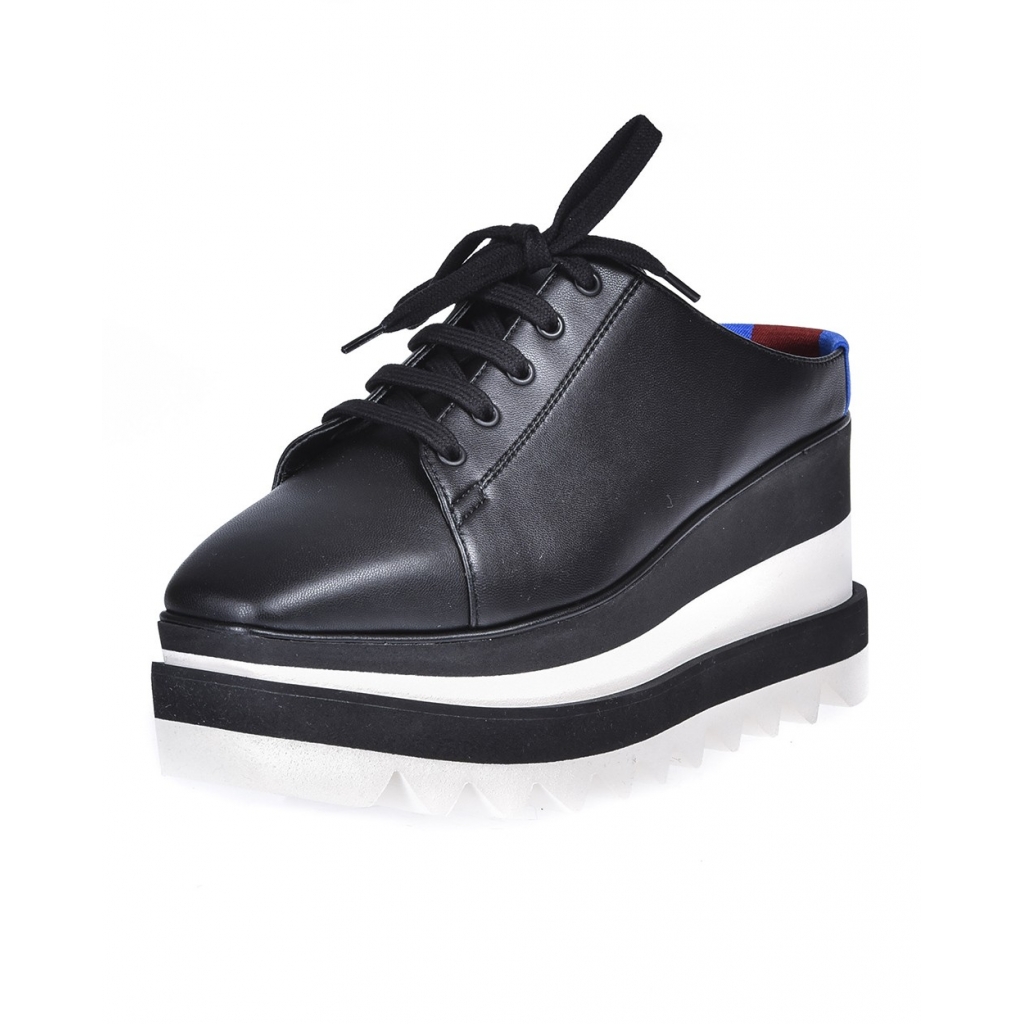 SCARPE SABOT SNEAK ELYSE NERO