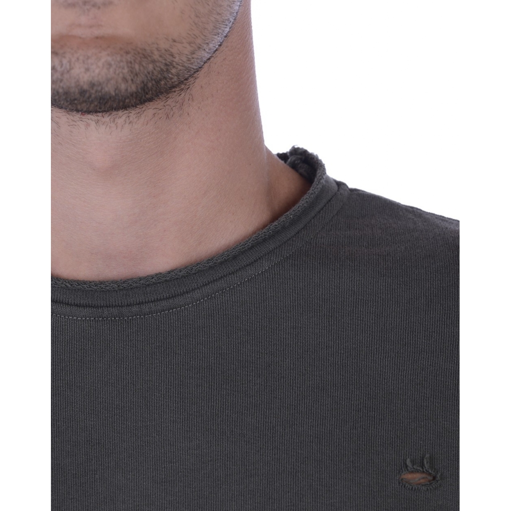 FELPA MAGLIA BUCATA ST VERDE