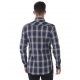 CAMICIA CAMICIA MILITARE CARRE BLU