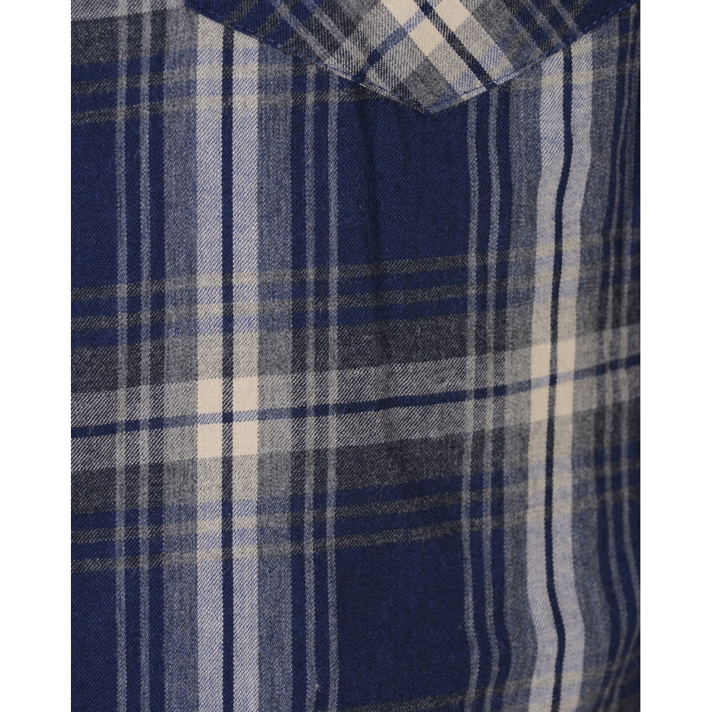 CAMICIA CAMICIA MILITARE CARRE BLU
