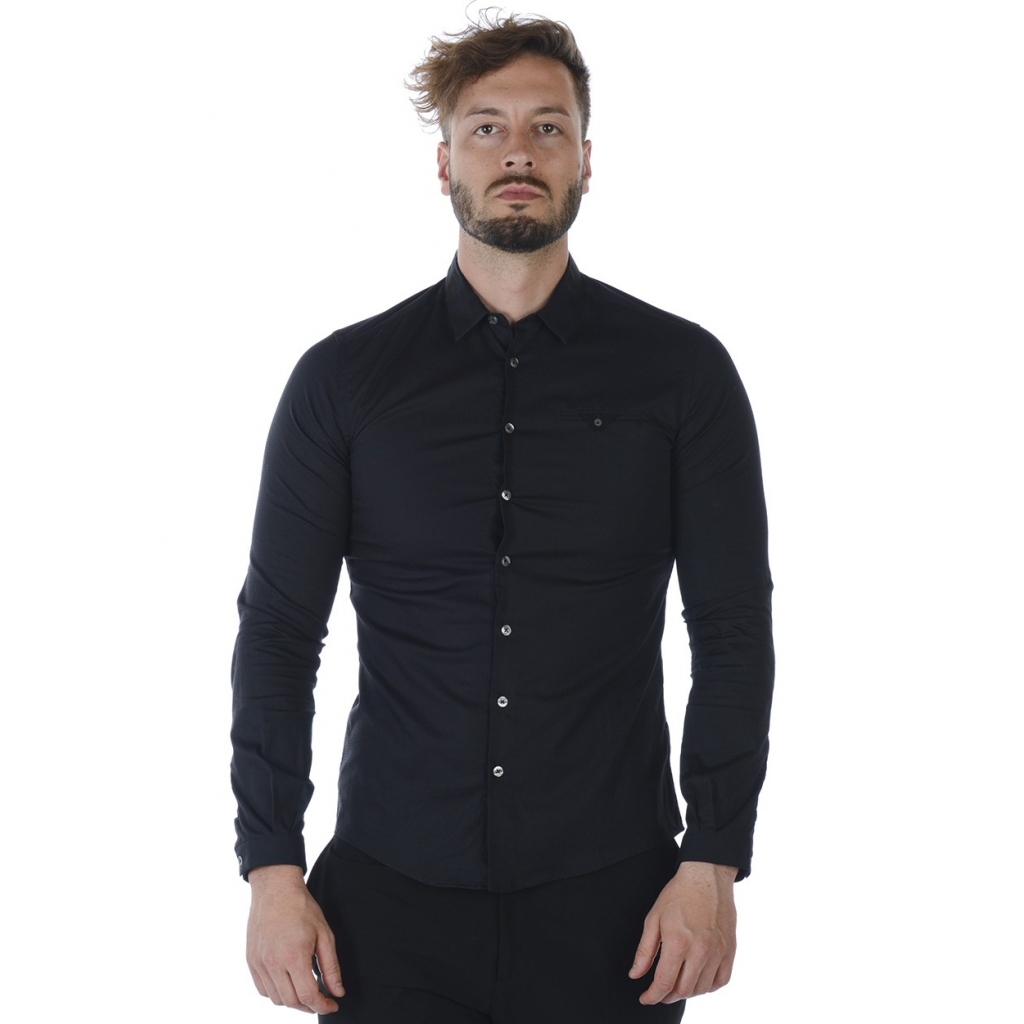 CAMICIA CAMICIA FILETTO NERO