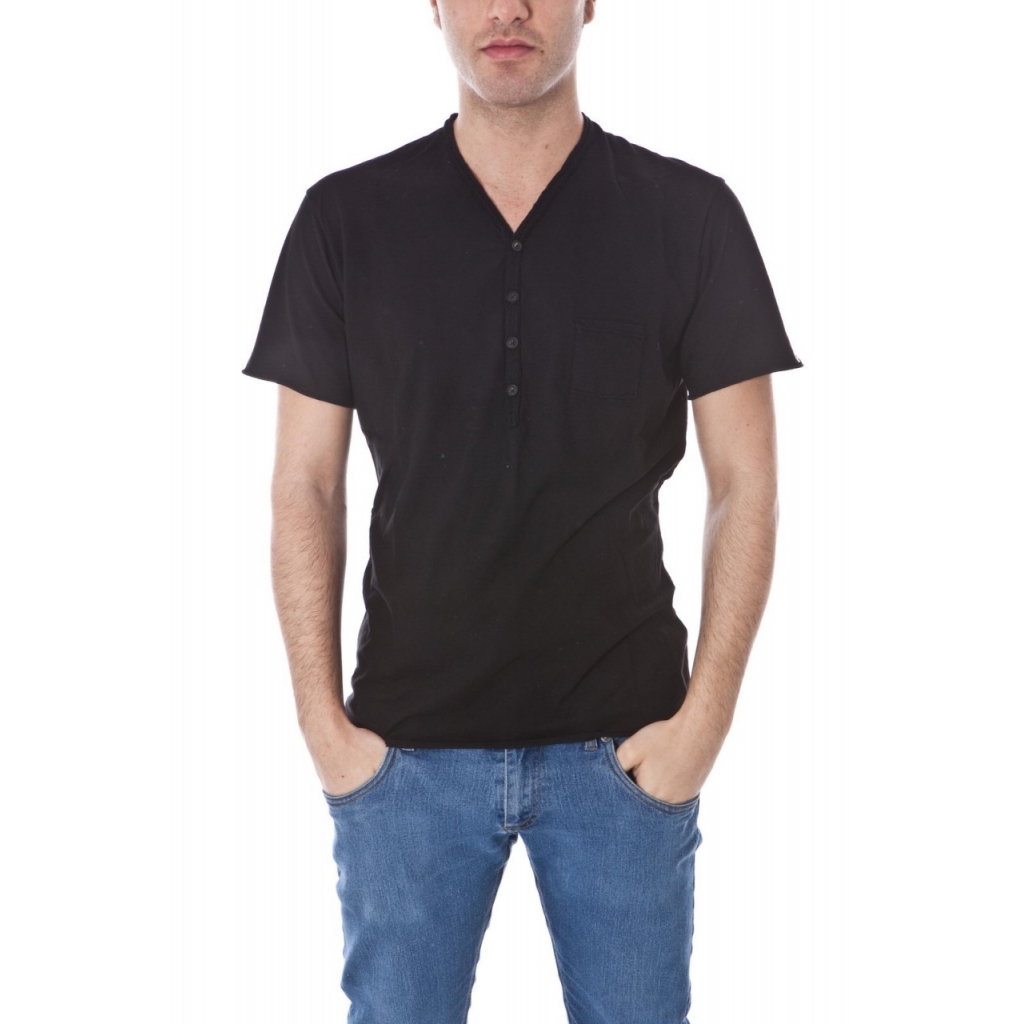 T-SHIRT MAGLIA SIRTAKI NERO