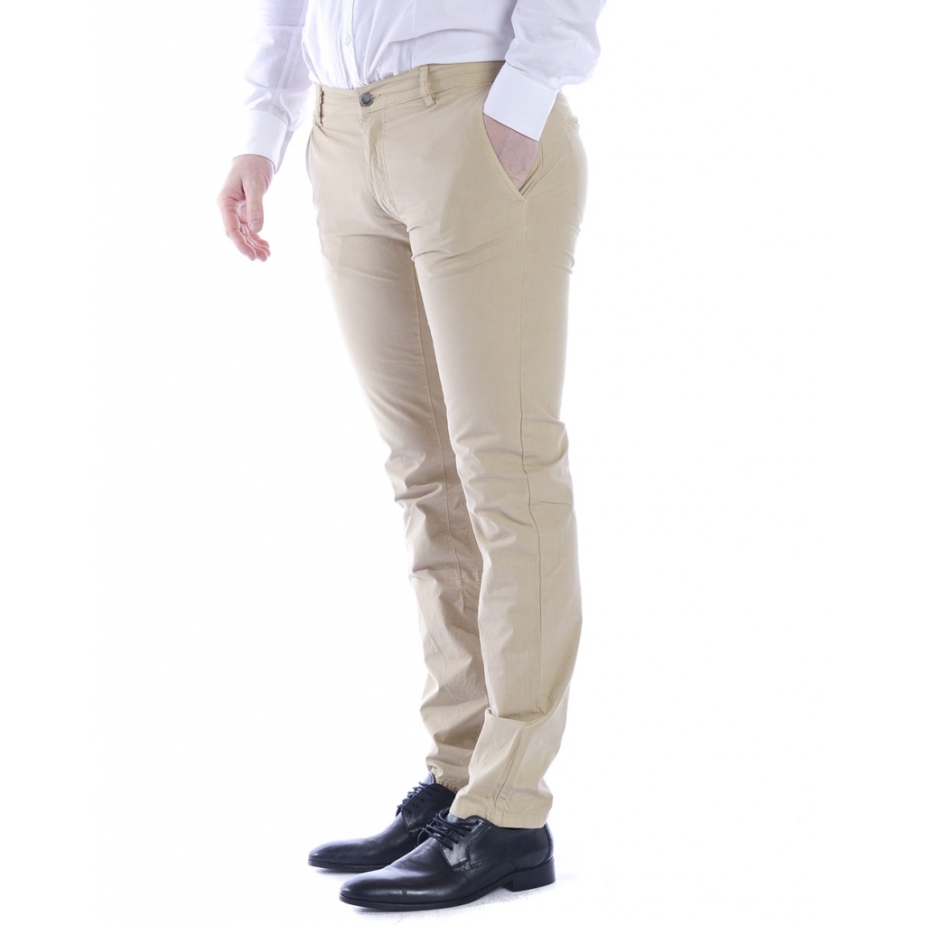 PANTALONI BEIGE