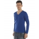 MAGLIA MAGLIA A V PAPPAGALLI BLU