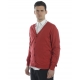 CARDIGAN MAGLIA FARFALLA ROSSO