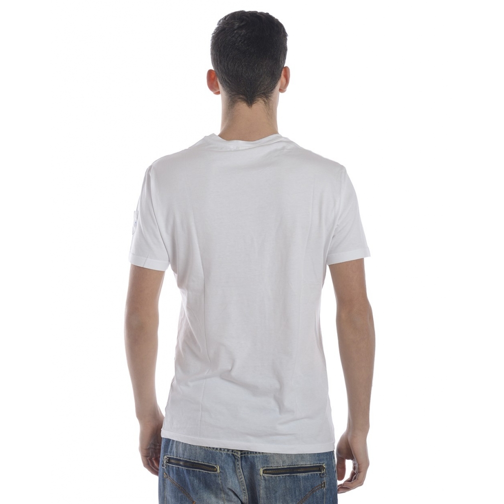 T-SHIRT MAGLIA BALEINE MC ST BIANCO