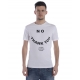 T-SHIRT MAGLIA NO THANK YOU ST BIANCO