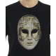 T-SHIRT MAGLIA UNA MASCHERA MUSICALE S NERO