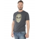 T-SHIRT MAGLIA UNA MASCHERA MUSICALE S GRIGIO