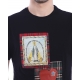 T-SHIRT MAGLIA POP ART POR NOSOSTROS S NERO