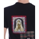 T-SHIRT MAGLIA POP ART POR NOSOSTROS S NERO