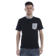 T-SHIRT MAGLIA COCCOLATO MC TV NERO