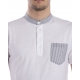 T-SHIRT MAGLIA COCCOLATO MC TV BIANCO