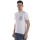 T-SHIRT MAGLIA COCCOLATO MC TV BIANCO