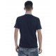 T-SHIRT MAGLIA COCCOLATO MC TV BLU