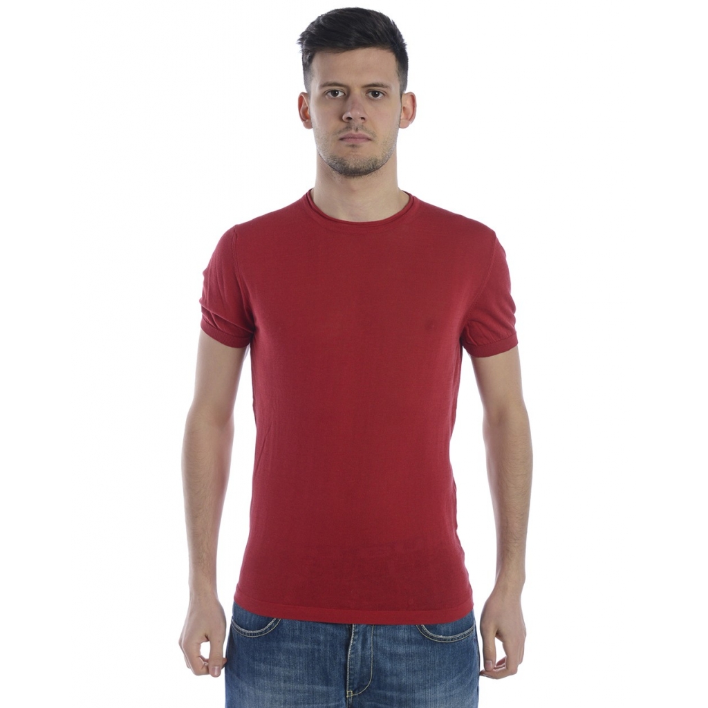 T-SHIRT MAGLIA GIRO MM FRESCO ROSSO