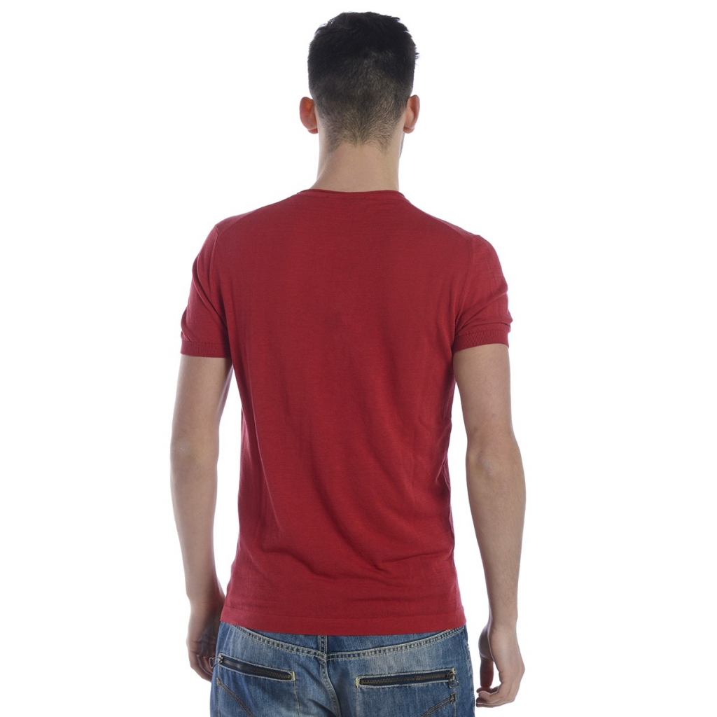 T-SHIRT MAGLIA GIRO MM FRESCO ROSSO