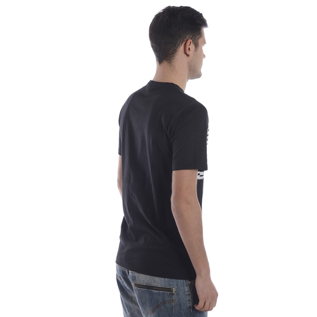 T-SHIRT MAGLIA STANZA MC ST NERO