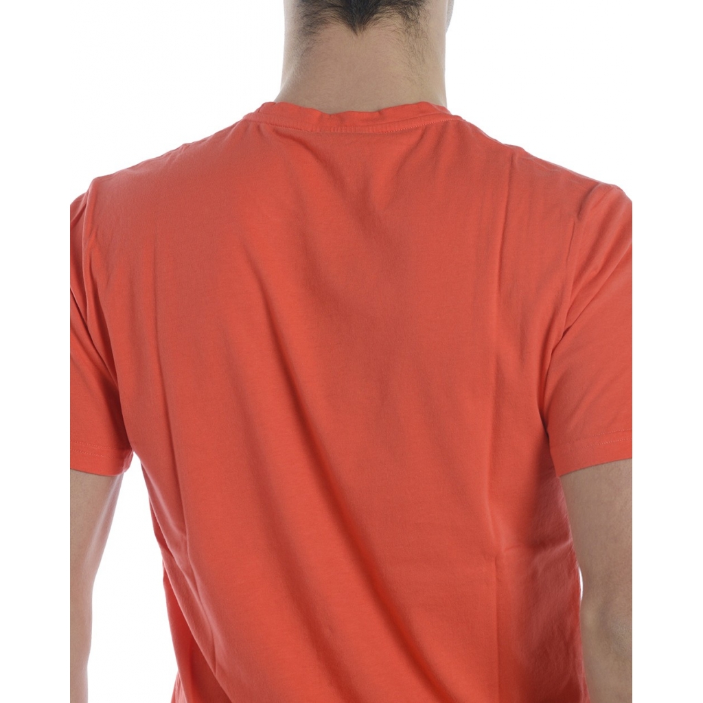 T-SHIRT MAGLIA STANZA MC ST ARANCIONE