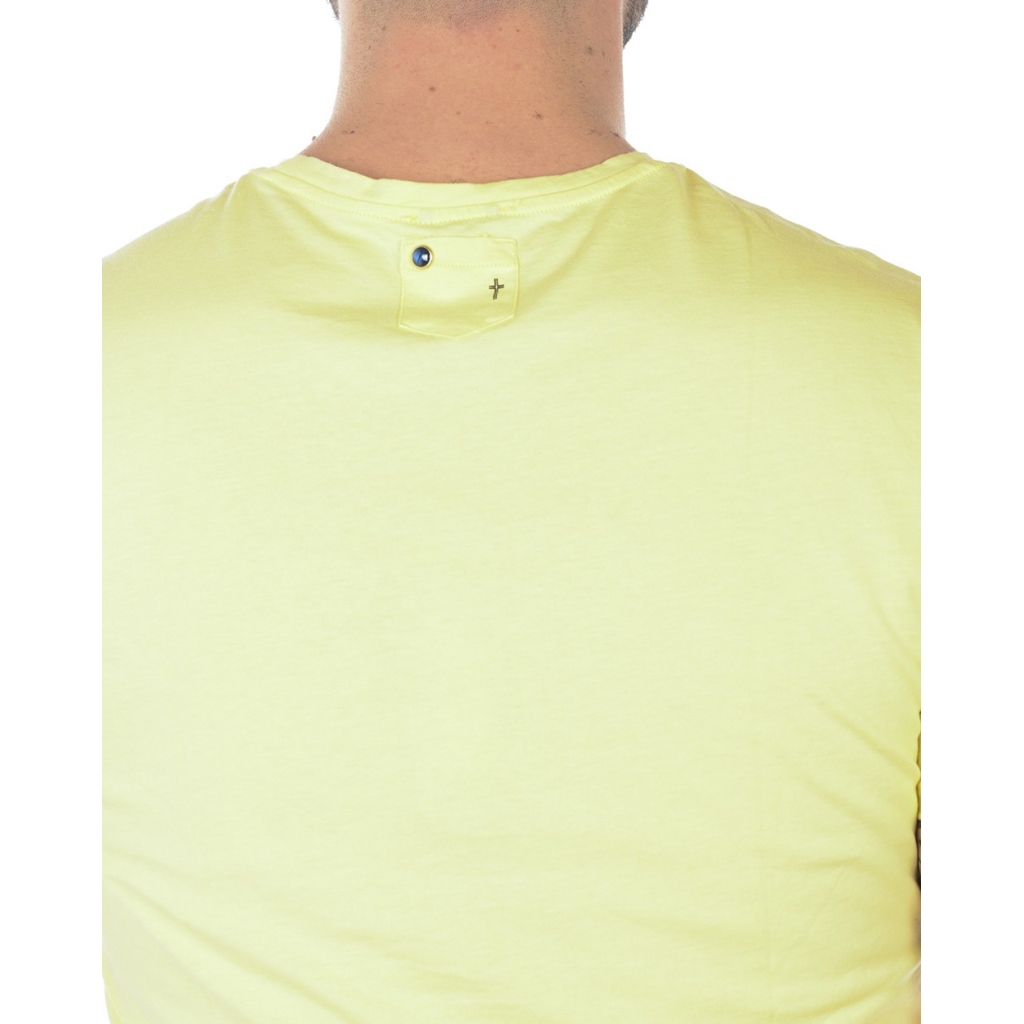 T-SHIRT MAGLIA LA BOLLA NERA ST GIALLO