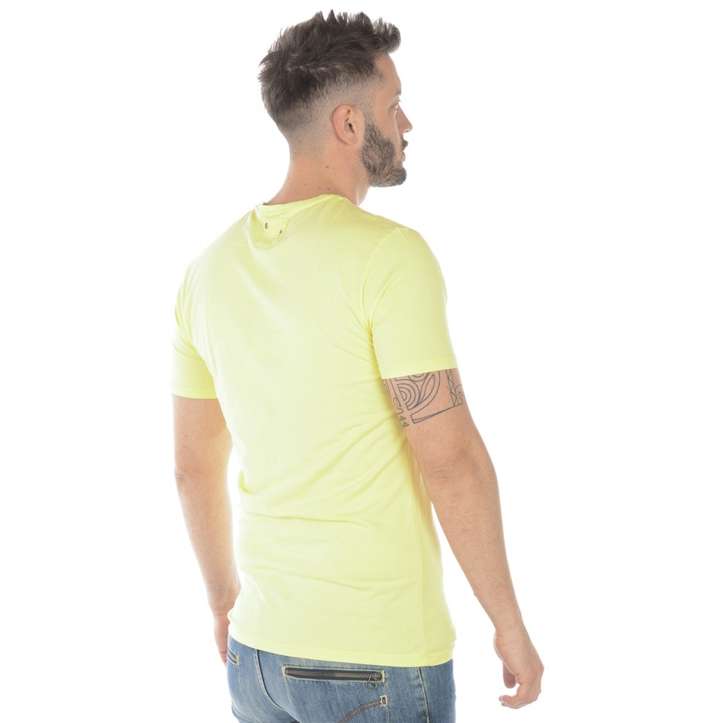 T-SHIRT MAGLIA LA BOLLA NERA ST GIALLO