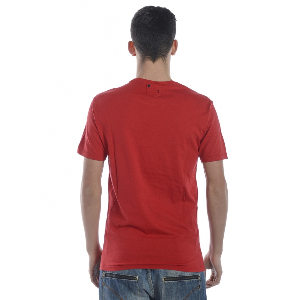 T-SHIRT MAGLIA LA BOLLA NERA ST ROSSO