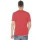 T-SHIRT MAGLIA ABBRACCIO FORTE MC ST ROSSO