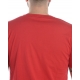 T-SHIRT MAGLIA ABBRACCIO FORTE MC ST ROSSO