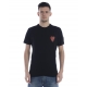 T-SHIRT MAGLIA UN CUORE STELLATO MC ST NERO