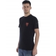 T-SHIRT MAGLIA UN CUORE STELLATO MC ST NERO