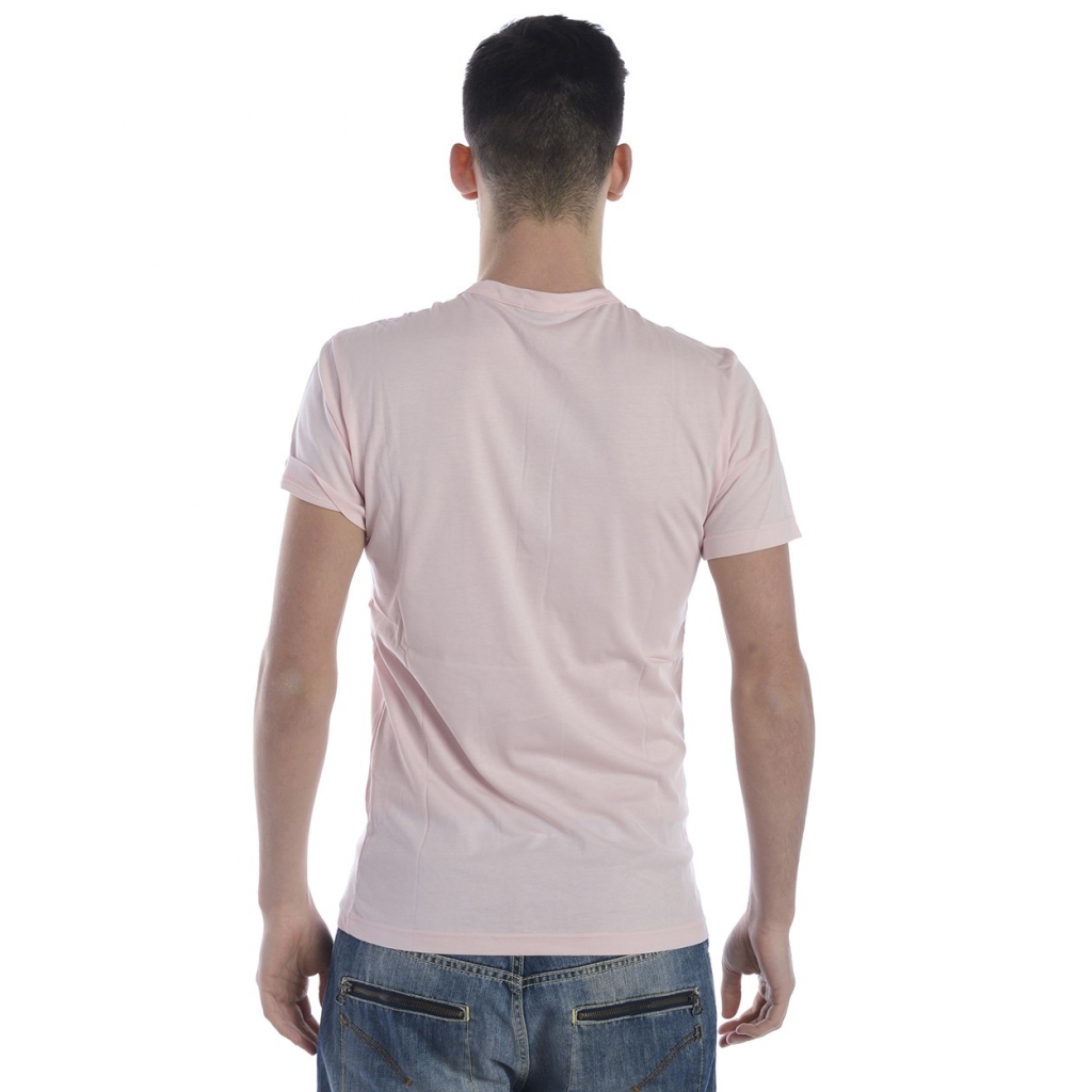 T-SHIRT MAGLIA RONDINE ROSA