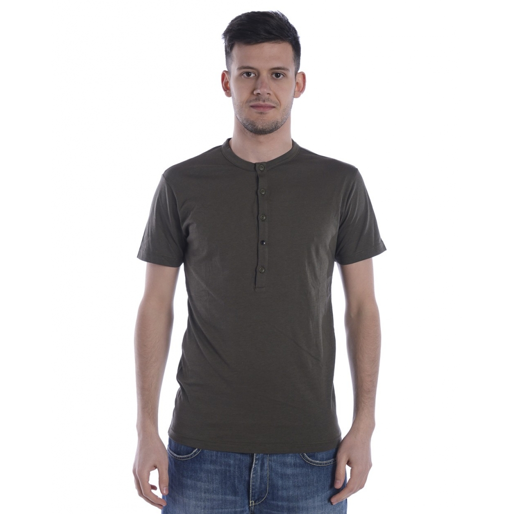 T-SHIRT MAGLIA RONDINE VERDE