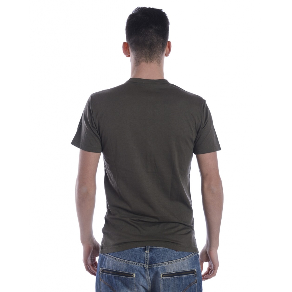 T-SHIRT MAGLIA RONDINE VERDE