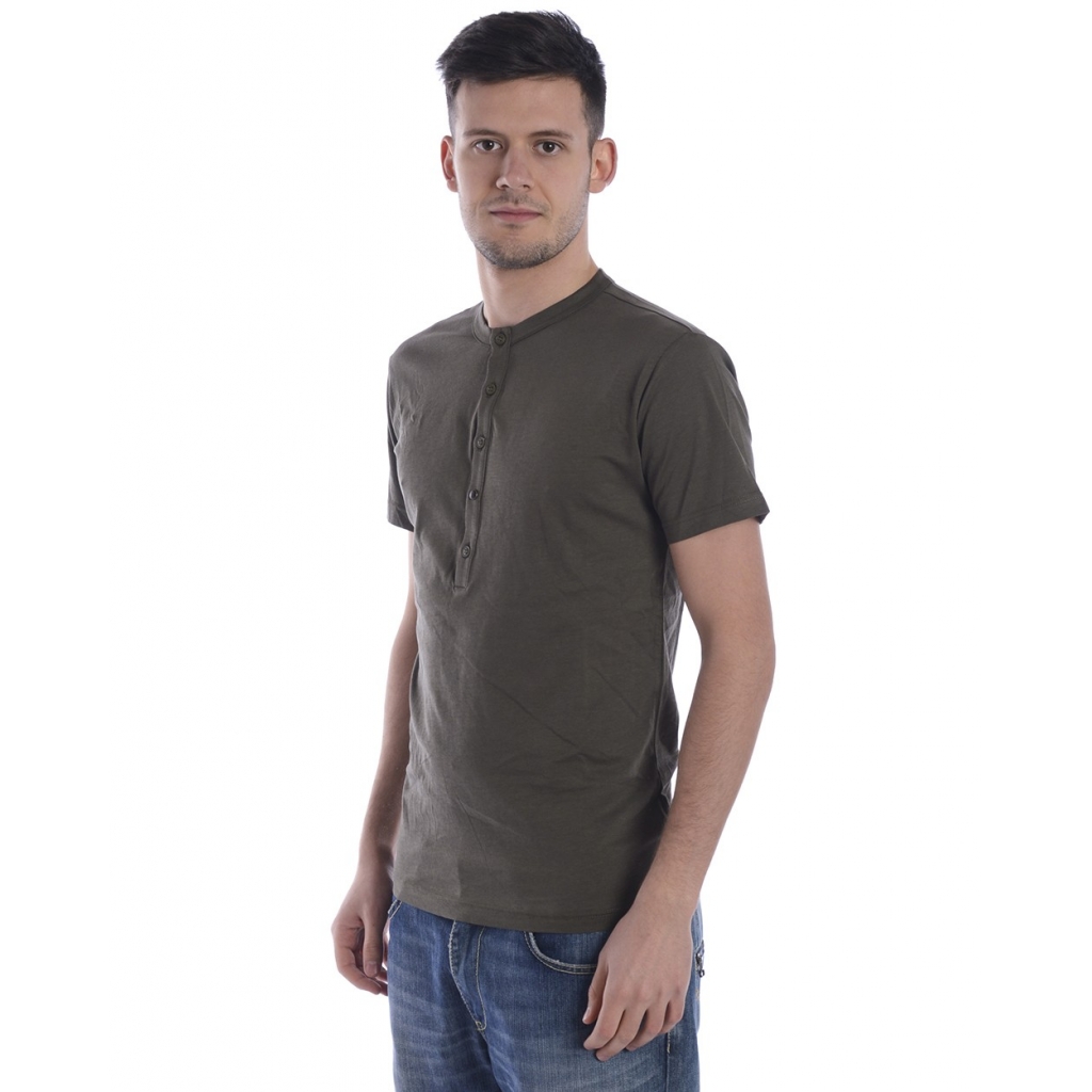 T-SHIRT MAGLIA RONDINE VERDE