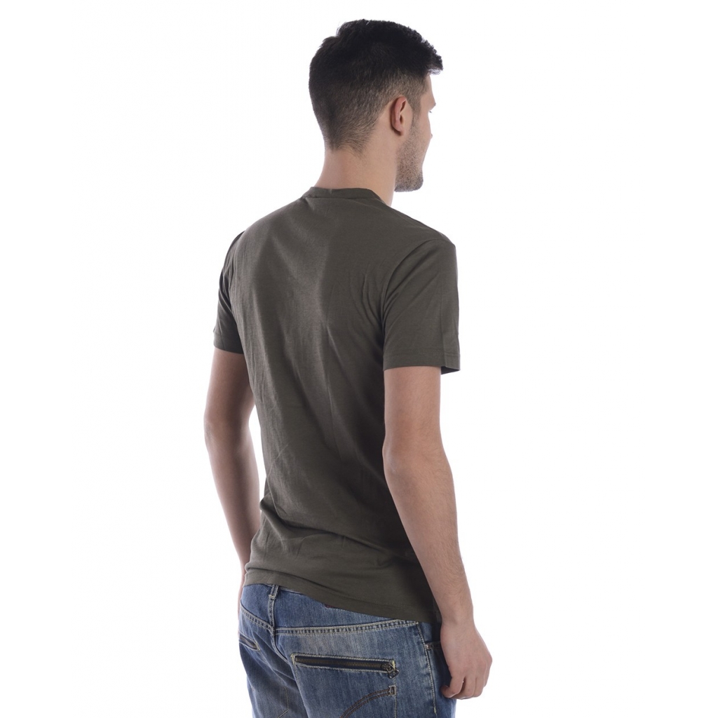 T-SHIRT MAGLIA RONDINE VERDE