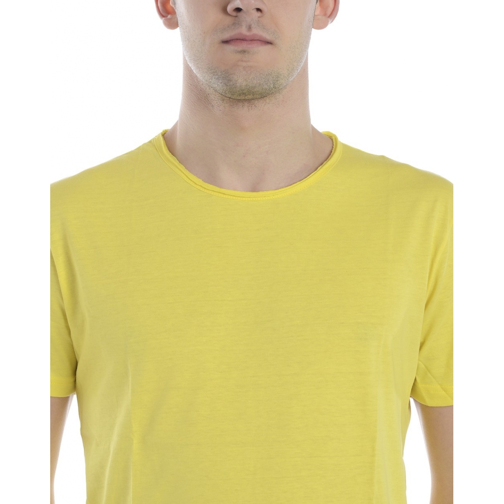 T-SHIRT MAGLIA FORMENTERA TASCA ST GIALLO