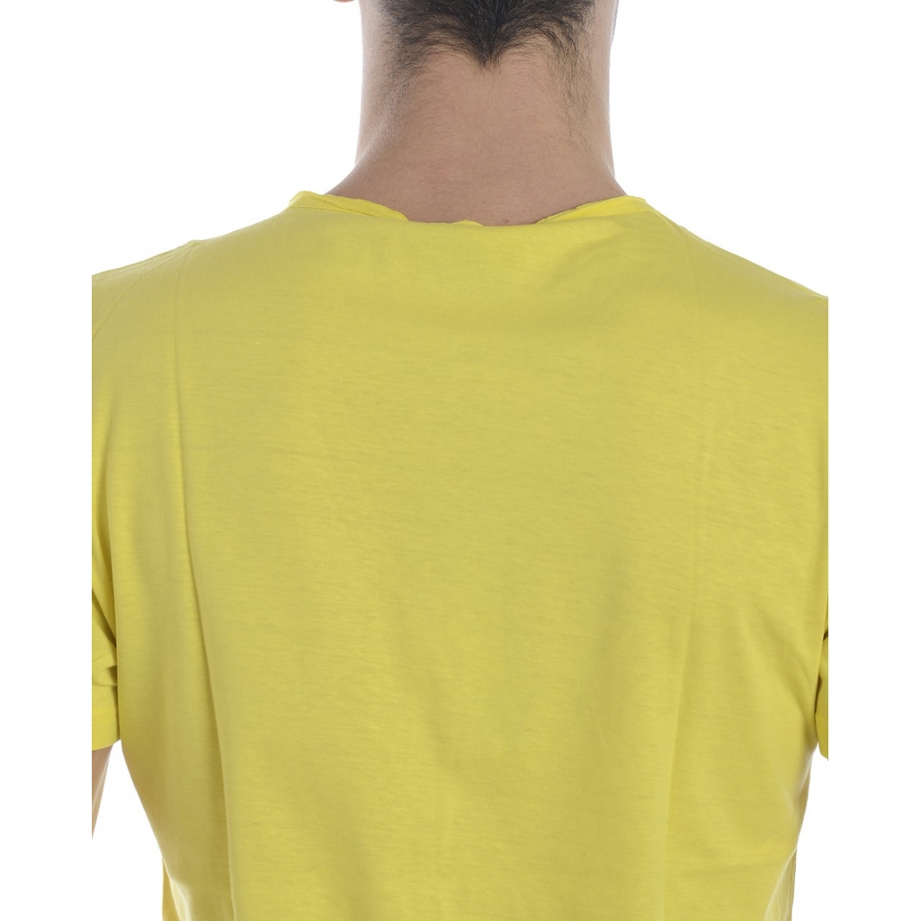 T-SHIRT MAGLIA FORMENTERA TASCA ST GIALLO