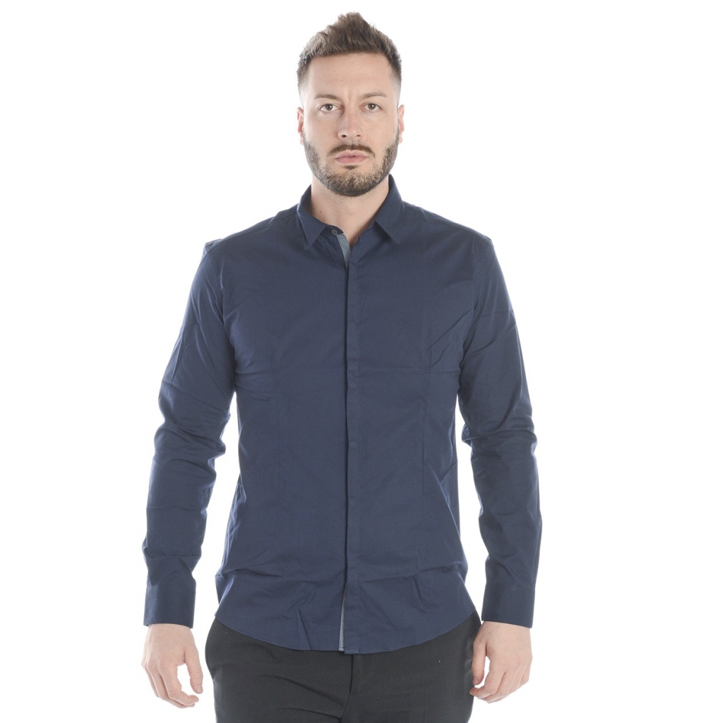 CAMICIA CAMICIA REALE BIC BLU