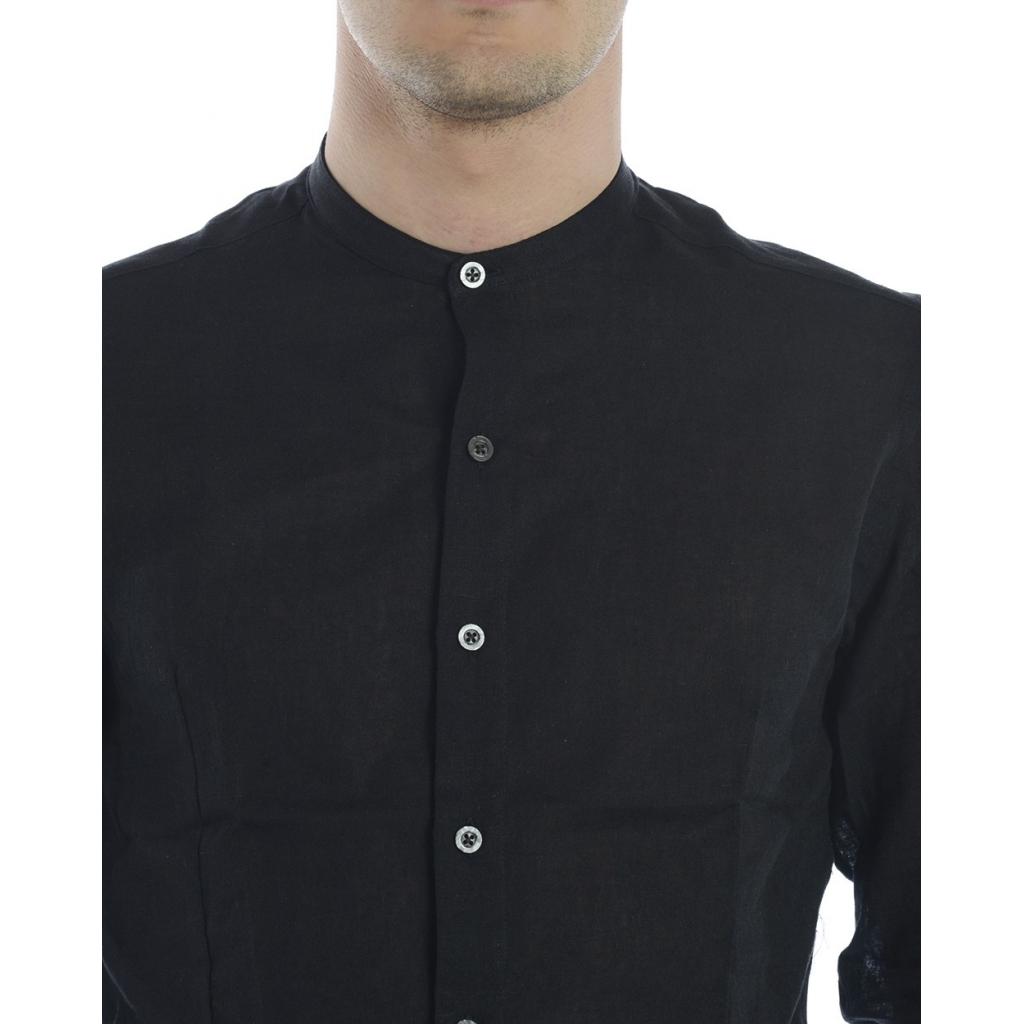 CAMICIA CAMICIA KOREANA NERO