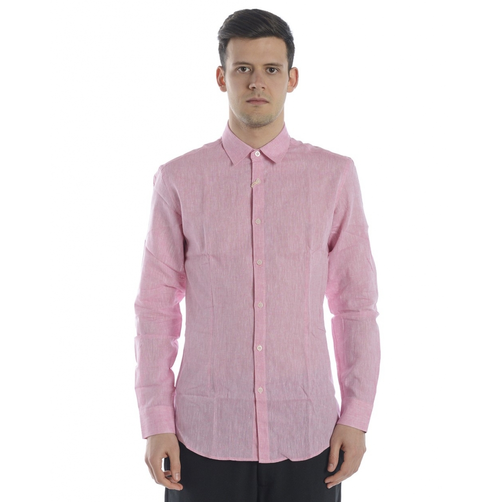 CAMICIA CAMICIA BASICA COLLO PICCOLO ROSA