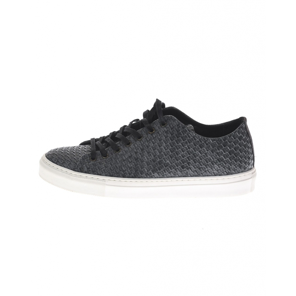 SCARPE SCARPA BASSA LACCI INTRECCIATA GRIGIO